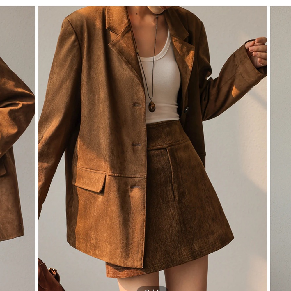 Vintage suede jacket